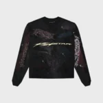 Hellstar Graffiti Black Long-Sleeve Sweater