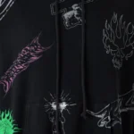Hellstar Graffiti Hoodie - Image 3