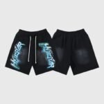 Hellstar Graffiti Washed Shorts - Image 6