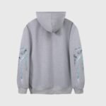 Hellstar Grey Hoodie - Image 2