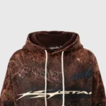 Hellstar H Star Graffiti Print Hoodie - Image 3