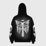 Hellstar Halloween Skeleton Print Hoodie - Image 2