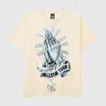 Hellstar Hand Prayer Print T-Shirt