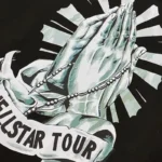 Hellstar Hand Prayer Print T-Shirt - Image 6
