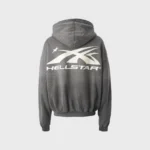 Hellstar Hs Logo Zip-Up Hoodie - Image 4