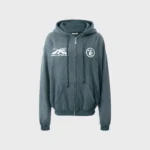 Hellstar Hs Logo Zip-Up Hoodie