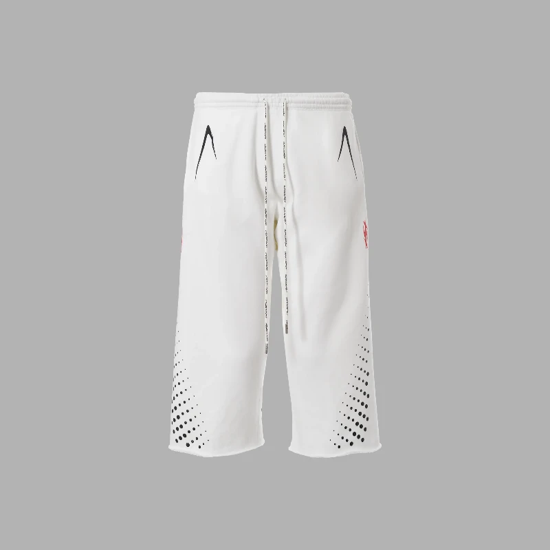 hellstar-hype-flight-white-3-4-shorts.webp Hellstar Hype Flight 3/4 Shorts - Image 1