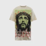 Hellstar Jesus Off White T-Shirt