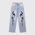 Hellstar Black Flame Jeans