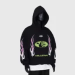 Hellstar Logo Print Hoodie - Image 9