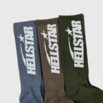 Hellstar Logo Socks (3 Pack) Earth Tone - Image 6