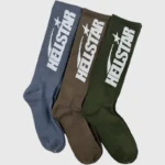 Hellstar Logo Socks (3 Pack) Earth Tone - Image 5