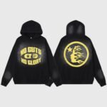 Hellstar No Guts No Glory Hoodie Black - Image 3