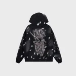 HellStar 'No Guts No Glory' Black Hoodie - Image 2