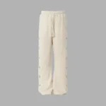 Hellstar Oatmeal Snap Sweatpants