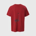 Hellstar Oval H Logo Red T-Shirt - Image 2