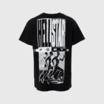 Hellstar Oversized Print HS Sports T-Shirt - Image 2