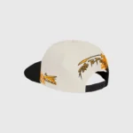 Hellstar Paintbrush Snapback Hat Yellow Black - Image 2