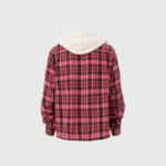 Hellstar Plaid Button-Up Hoodie - Image 2