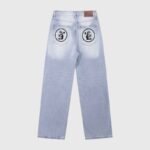 Hellstar Print Logo Loose Jeans - Image 2