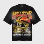 Hellstar Racing Skull Cotton T-Shirt