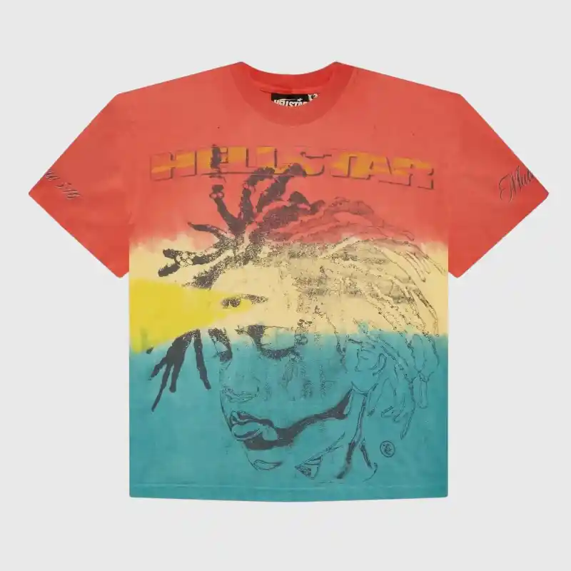 hellstar-rasta-graphic-print-t-shirt.webp Hellstar Rasta T-shirt - Image 1