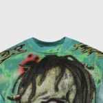 Hellstar Rasta Skull Tye-Dye T-Shirt - Image 4