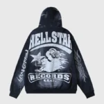 Hellstar Black Graphic Print Tracksuit - Image 3