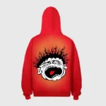 Hellstar Records Pullover Hoodie 'Lava' - Image 2