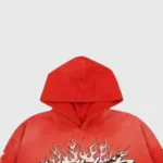 Hellstar Records Red Hoodie - Image 4