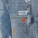 Hellstar Scribble Carpenter Denim Short - Image 4