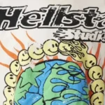 Hellstar Smile The World's on Fire T-Shirt - Image 3