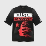 Hellstar Family Letter Printed T-Shirt
