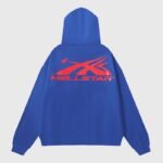 Hellstar Sports Gel Hoodie Blue - Image 2