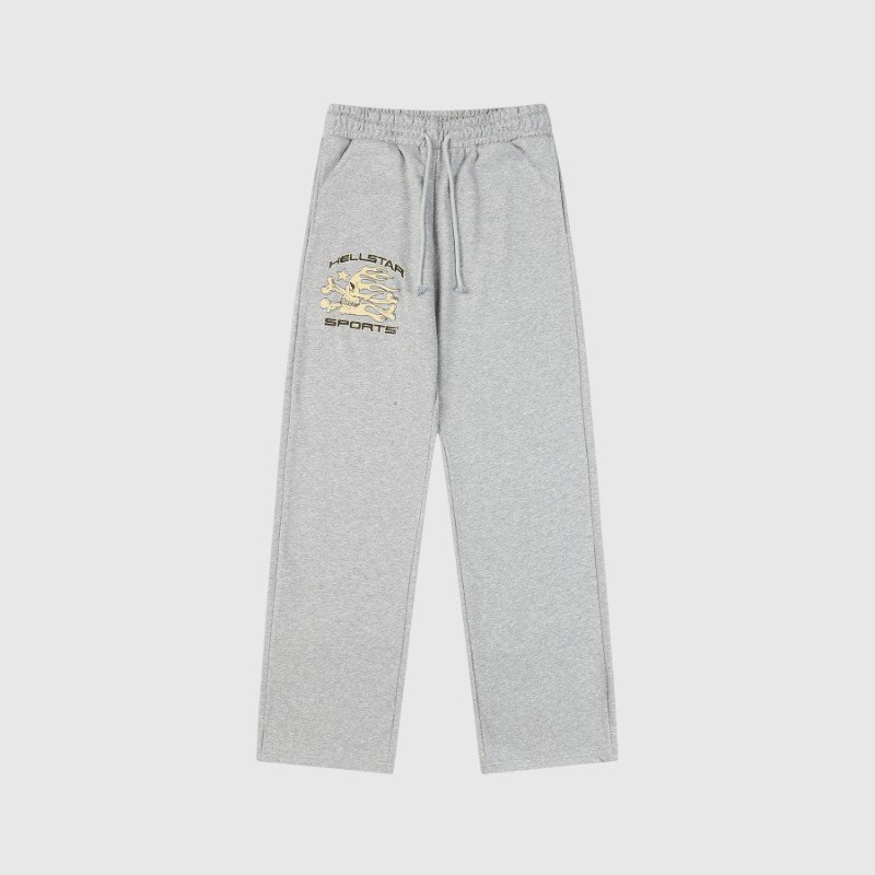 hellstar-sports-grey-sweatpant-front-view.jpg Hellstar Sports Grey Sweatpant - Image 1
