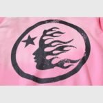Hellstar Sports Zip-Up Hoodie Pink - Image 4