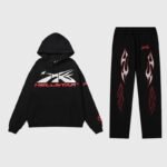 Hellstar Sports Tracksuit Black/Red