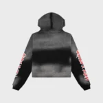 Hellstar Stars Shine Graffiti Black Hoodie - Image 2