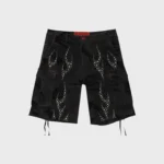 Hellstar Studded Cargo Shorts