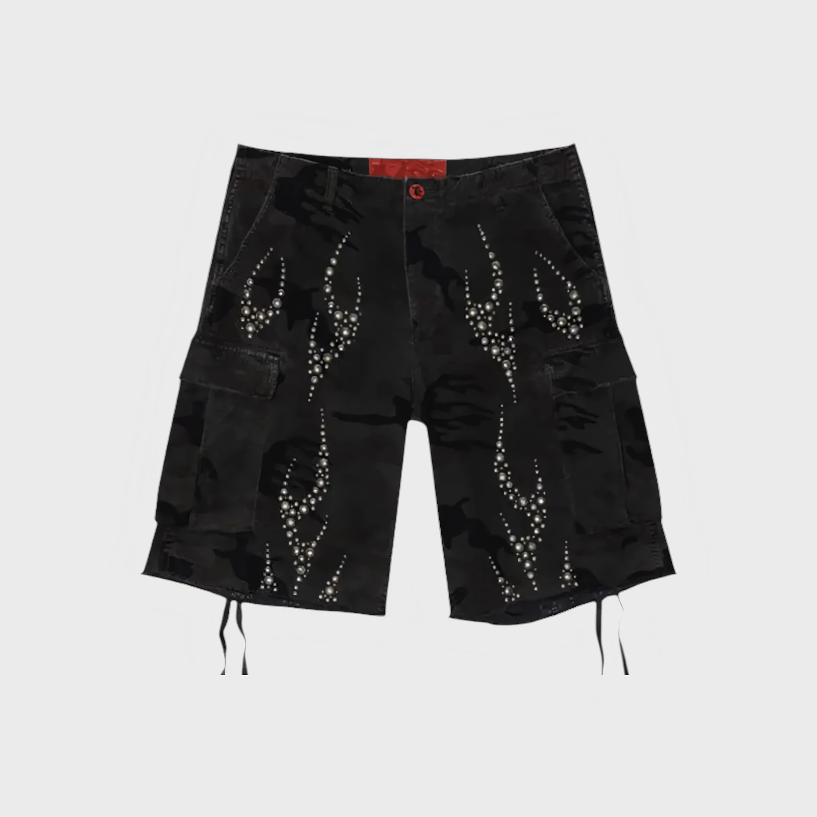 hellstar-studded-cargo-shorts-black.webp Hellstar Studded Cargo Shorts - Image 1