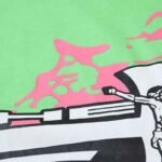 Hellstar Studios Jesus Emblem Lime T-Shirt - Image 9