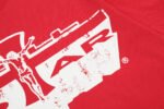 Hellstar Studios Jesus Emblem T-Shirt Red - Image 5
