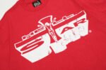 Hellstar Studios Jesus Emblem T-Shirt Red - Image 7