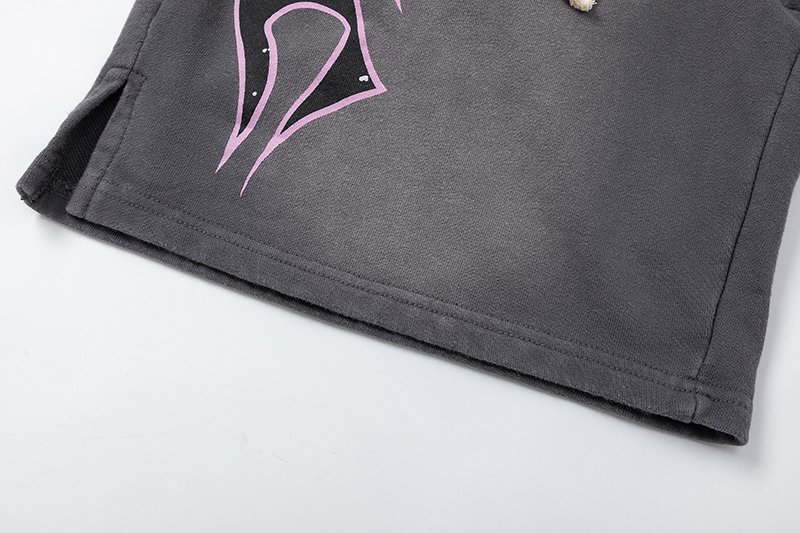 Hellstar Studios Records Shorts Jet Black - Image 4