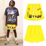 Hellstar Studios Records Star Shorts Yellow - Image 10