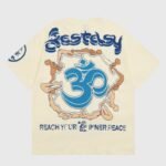Hellstar Studios Yoga T-Shirt Beige - Image 2