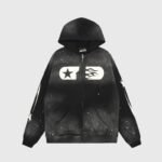 Hellstar Studios Zip Hoodie Black