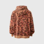 Hellstar Sunfaded Cheetah Zip-Up Hoodie - Image 2