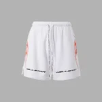Hellstar Tribal Fame White Shorts