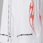 Hellstar Tribal Fame White Shorts - Image 4